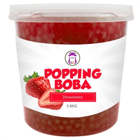 Strawberry Popping Boba - PB01