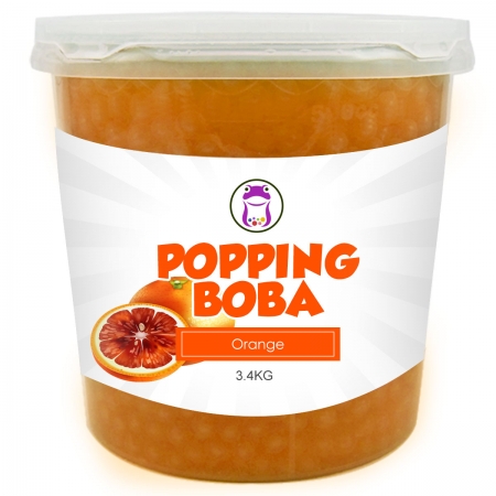 Narancssárga Popping Boba - PB04