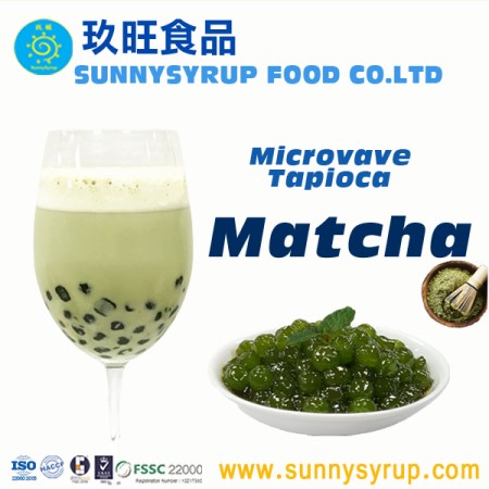 Microwave Matcha Tapioka Pearl - MTP07