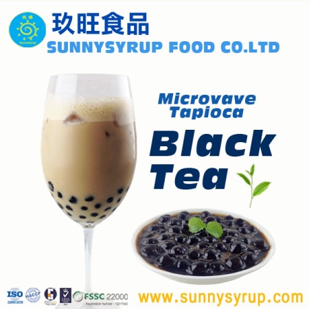 Frozen Microwave Black Tea Flavor Tapioca Pearl - MTP03