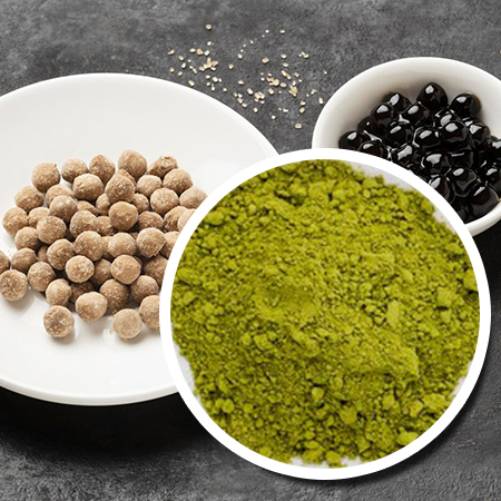 ទឹកកកមីក្រូវ៉េវ Matcha Flavor Tapioca គុជ - MTP07