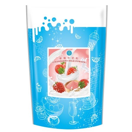 Прашок од млеко од јагоди - DP05
