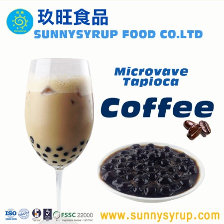 Dondurulmuş Mikrodalga Kahve Lezzet Tapioca Pearl - MTP06